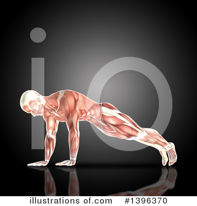Pushup Clipart #1396370 by KJ Pargeter