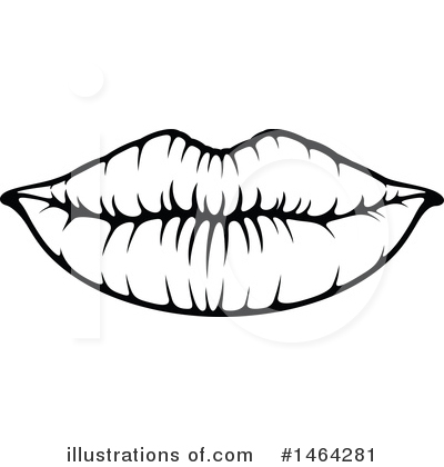 Lips Clipart #1464281 by Vector Tradition SM