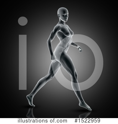 Walking Clipart #1522959 by KJ Pargeter