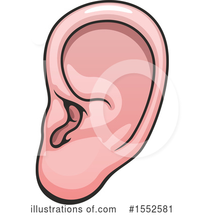 Ear Clipart #1552581 by Vector Tradition SM