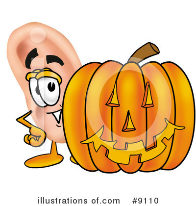Ear Clipart #9110 by Mascot Junction