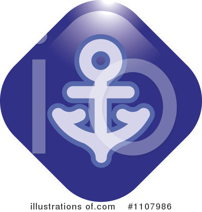 Royalty-Free (RF) Anchor Clipart Illustration by Lal Perera - Stock Sample #1107986