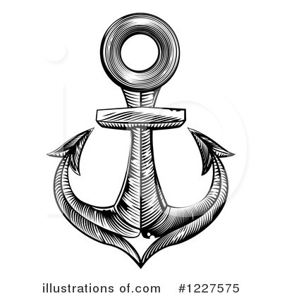 Anchor Clipart #1227575 by AtStockIllustration