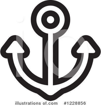 Royalty-Free (RF) Anchor Clipart Illustration by Lal Perera - Stock Sample #1228856