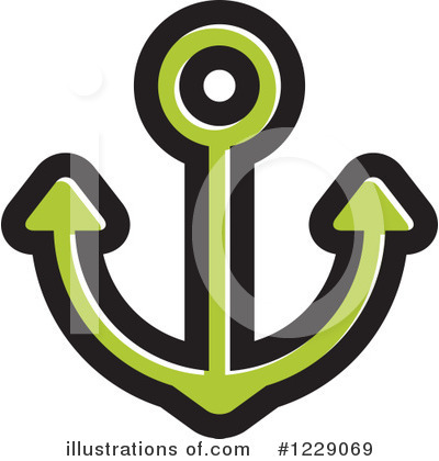 Royalty-Free (RF) Anchor Clipart Illustration by Lal Perera - Stock Sample #1229069