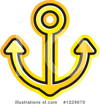 Anchor Clipart #1229070 by Lal Perera