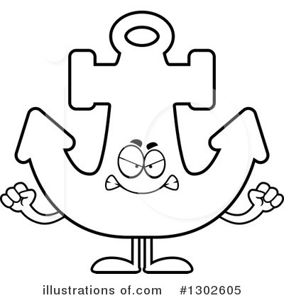 Anchor Clipart #1302605 by Cory Thoman