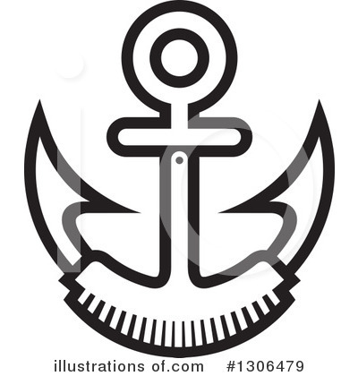 Royalty-Free (RF) Anchor Clipart Illustration by Lal Perera - Stock Sample #1306479