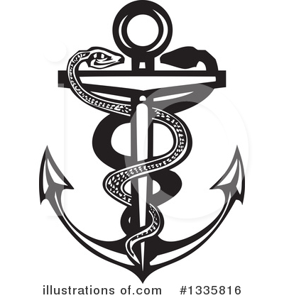 Royalty-Free (RF) Anchor Clipart Illustration by xunantunich - Stock Sample #1335816