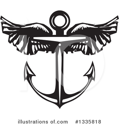 Royalty-Free (RF) Anchor Clipart Illustration by xunantunich - Stock Sample #1335818