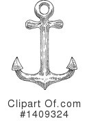 Anchor Clipart #1409324 by Vector Tradition SM