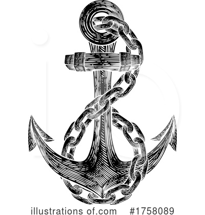 Royalty-Free (RF) Anchor Clipart Illustration by AtStockIllustration - Stock Sample #1758089