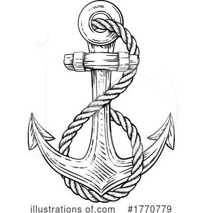 Royalty-Free (RF) Anchor Clipart Illustration by AtStockIllustration - Stock Sample #1770779