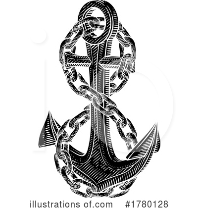 Anchor Clipart #1780128 by AtStockIllustration