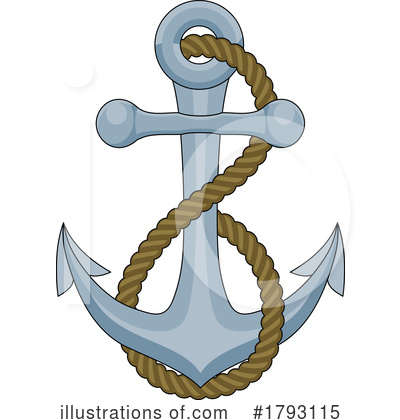 Anchor Clipart #1793115 by AtStockIllustration