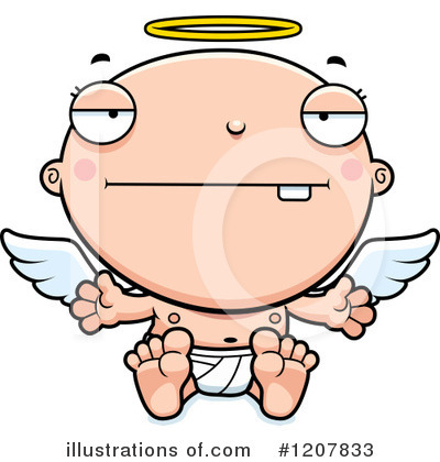 Angel Baby Clipart #1207833 by Cory Thoman