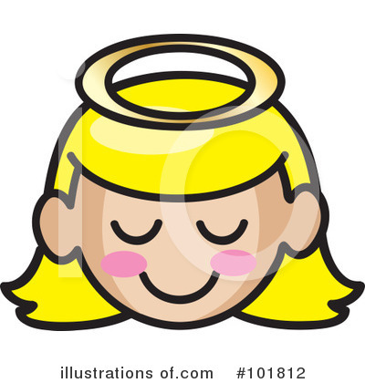 Royalty-Free (RF) Angel Clipart Illustration by Rosie Piter - Stock Sample #101812