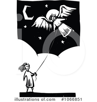 Royalty-Free (RF) Angel Clipart Illustration by xunantunich - Stock Sample #1066851