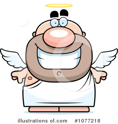 Royalty-Free (RF) Angel Clipart Illustration by Cory Thoman - Stock Sample #1077218