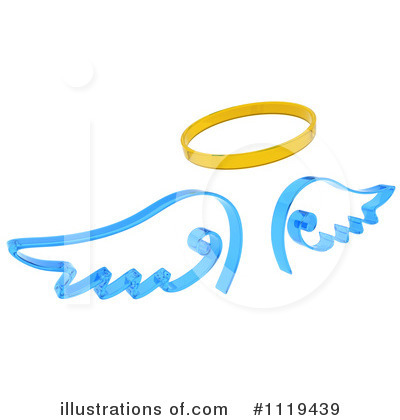 Royalty-Free (RF) Angel Clipart Illustration by KJ Pargeter - Stock Sample #1119439