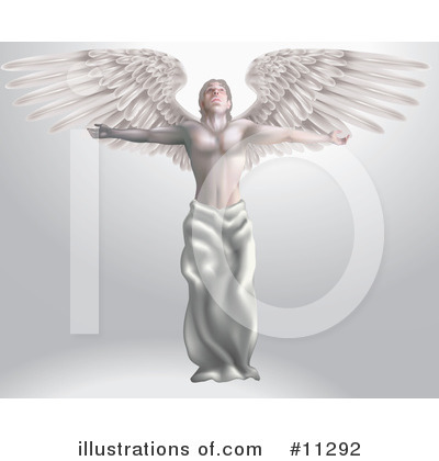 Royalty-Free (RF) Angel Clipart Illustration by AtStockIllustration - Stock Sample #11292