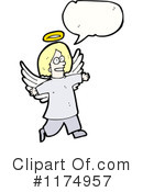 Angel Clipart #1174957 by lineartestpilot