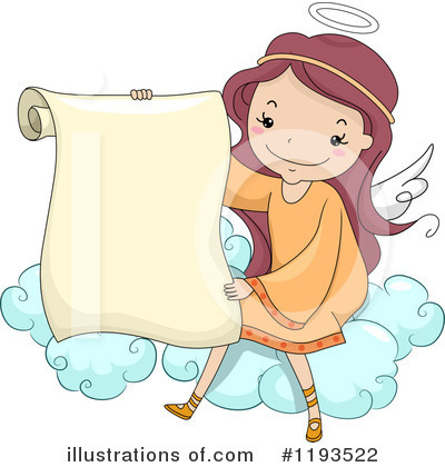 Royalty-Free (RF) Angel Clipart Illustration by BNP Design Studio - Stock Sample #1193522