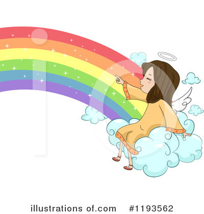 Royalty-Free (RF) Angel Clipart Illustration by BNP Design Studio - Stock Sample #1193562