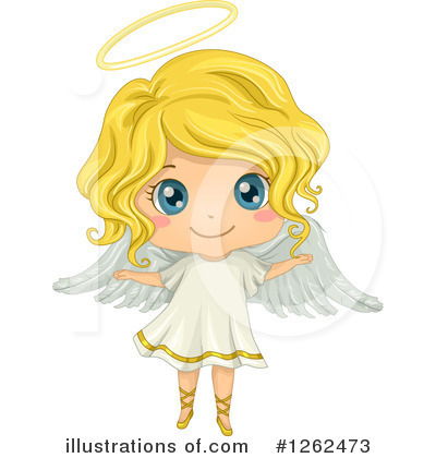 Royalty-Free (RF) Angel Clipart Illustration by BNP Design Studio - Stock Sample #1262473