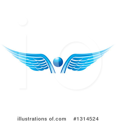 Royalty-Free (RF) Angel Clipart Illustration by Lal Perera - Stock Sample #1314524