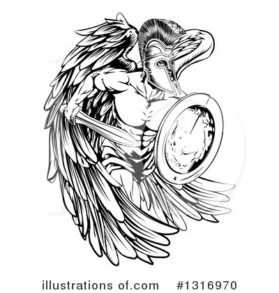 Royalty-Free (RF) Angel Clipart Illustration by AtStockIllustration - Stock Sample #1316970