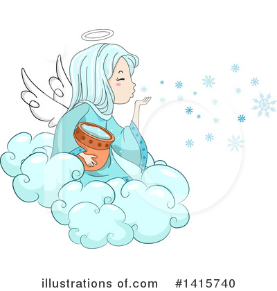 Royalty-Free (RF) Angel Clipart Illustration by BNP Design Studio - Stock Sample #1415740