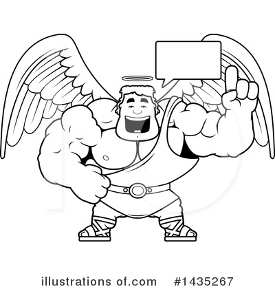 Royalty-Free (RF) Angel Clipart Illustration by Cory Thoman - Stock Sample #1435267