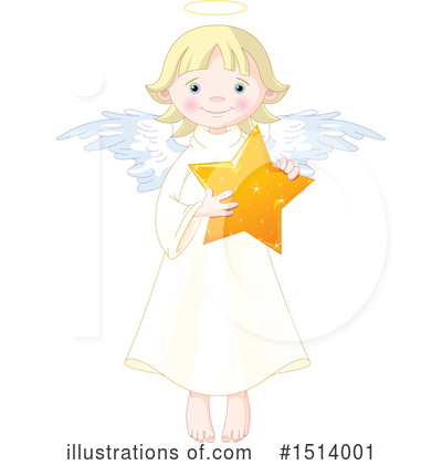 Royalty-Free (RF) Angel Clipart Illustration by Pushkin - Stock Sample #1514001