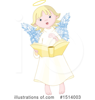 Royalty-Free (RF) Angel Clipart Illustration by Pushkin - Stock Sample #1514003