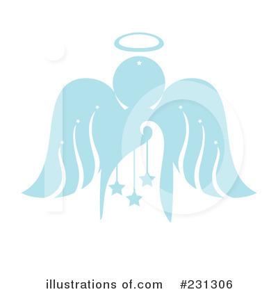 Royalty-Free (RF) Angel Clipart Illustration by Cherie Reve - Stock Sample #231306