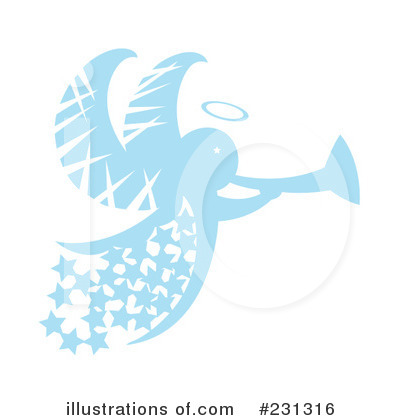 Royalty-Free (RF) Angel Clipart Illustration by Cherie Reve - Stock Sample #231316