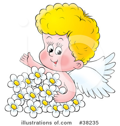 Royalty-Free (RF) Angel Clipart Illustration by Alex Bannykh - Stock Sample #38235