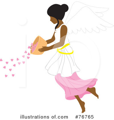 Royalty-Free (RF) Angel Clipart Illustration by Rosie Piter - Stock Sample #76765