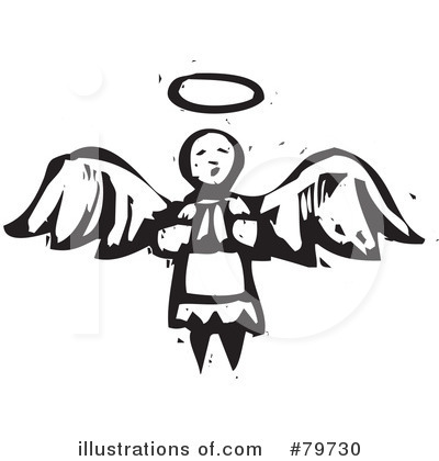 Royalty-Free (RF) Angel Clipart Illustration by xunantunich - Stock Sample #79730