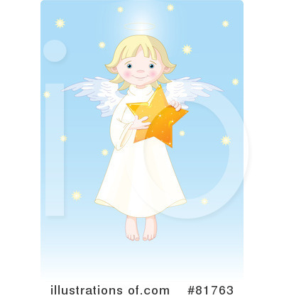 Royalty-Free (RF) Angel Clipart Illustration by Pushkin - Stock Sample #81763
