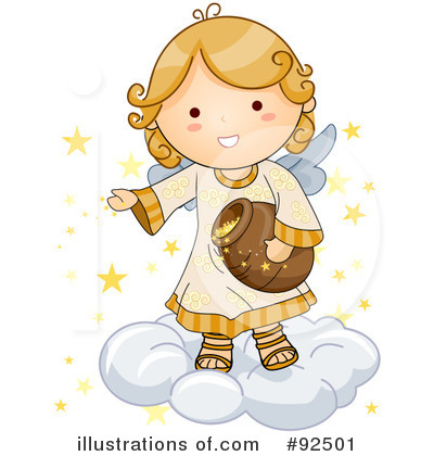 Royalty-Free (RF) Angel Clipart Illustration by BNP Design Studio - Stock Sample #92501