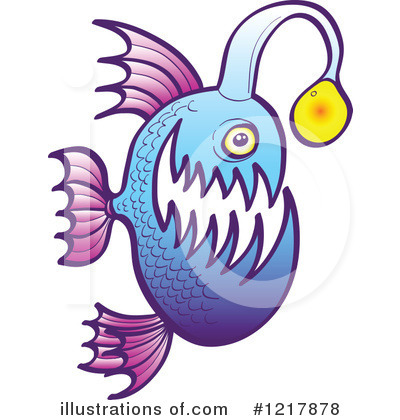 Anglerfish Clipart #1217878 by Zooco