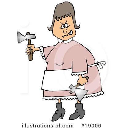 Royalty-Free (RF) Angry Clipart Illustration by djart - Stock Sample #19006