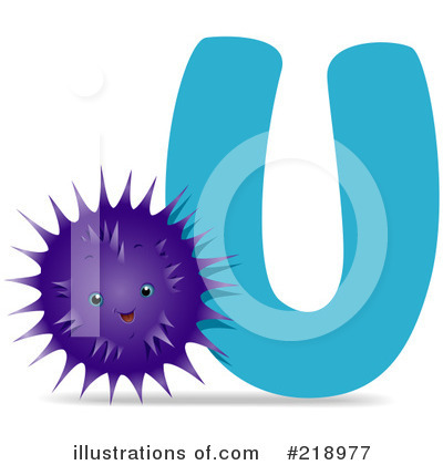 Sea Urchin Clipart #218977 by BNP Design Studio