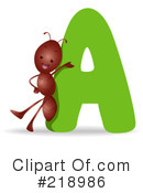 Animal Alphabet Clipart #218986 by BNP Design Studio
