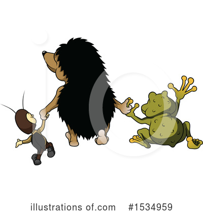 Hedgehog Clipart #1534959 by dero