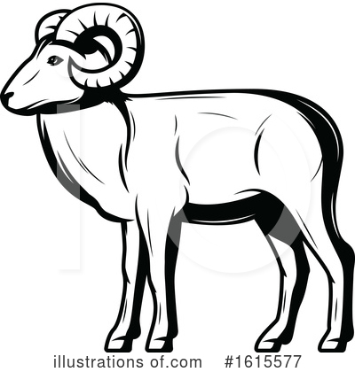 Sheep Clipart #1615577 by Vector Tradition SM