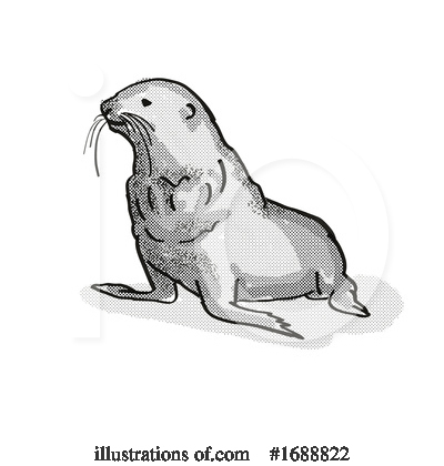 Seal Clipart #1688822 by patrimonio