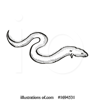 Eel Clipart #1694531 by patrimonio